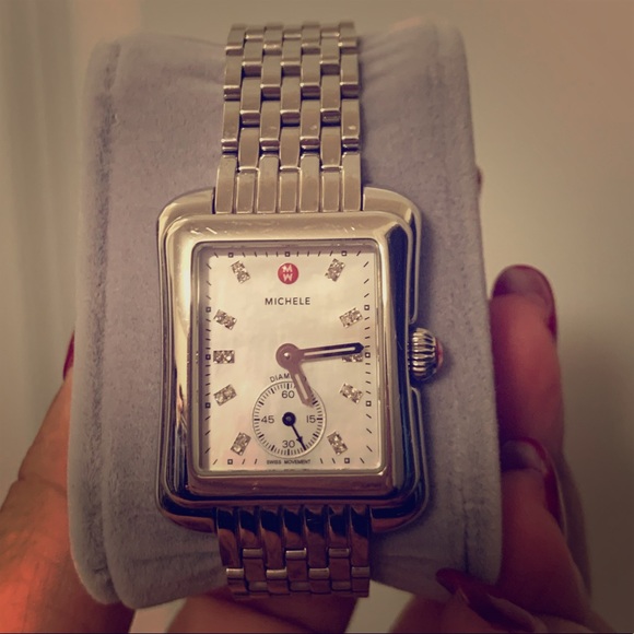 Michele Accessories - Michele Diamond Markar watch